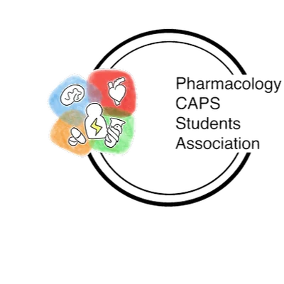 Pharmacology and CAPS Student Association logo